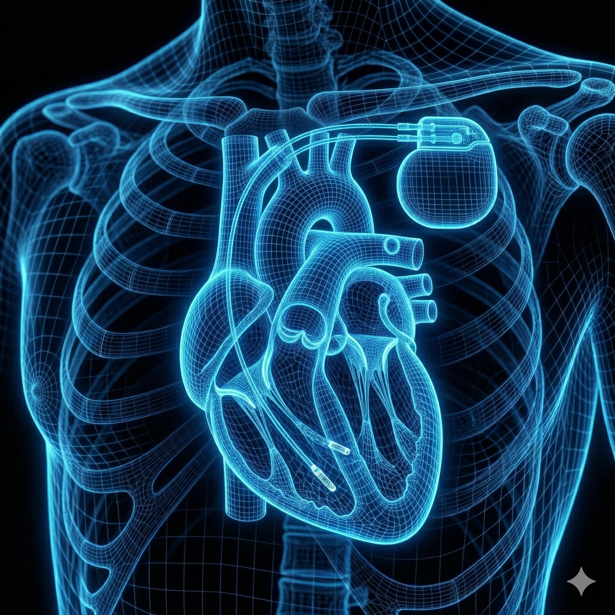 Marcapasso 3D futurista